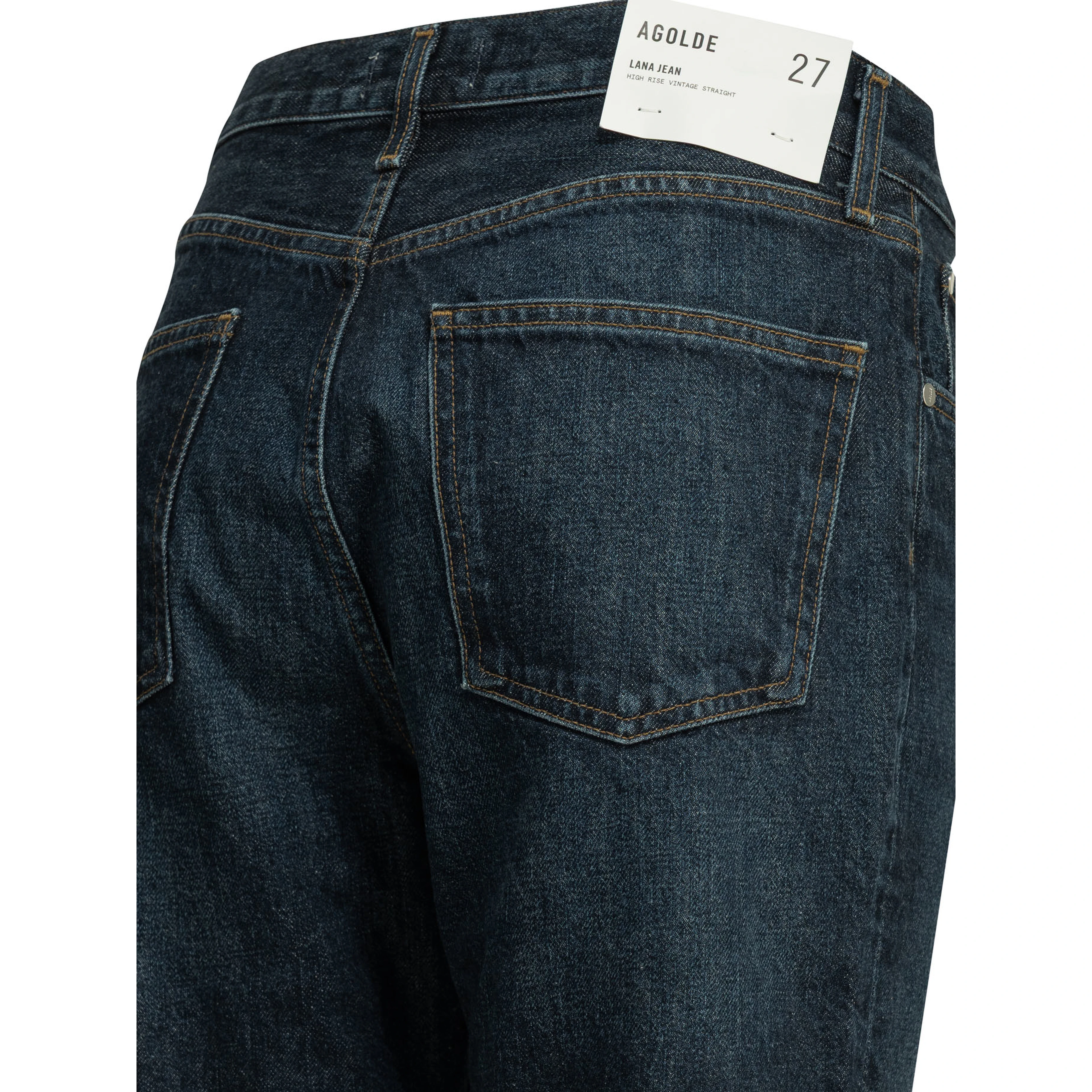 Straight-leg jeans