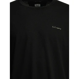 Crewneck T-shirt with logo