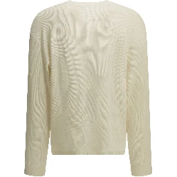 Henley T-shirt with a honeycomb pattern