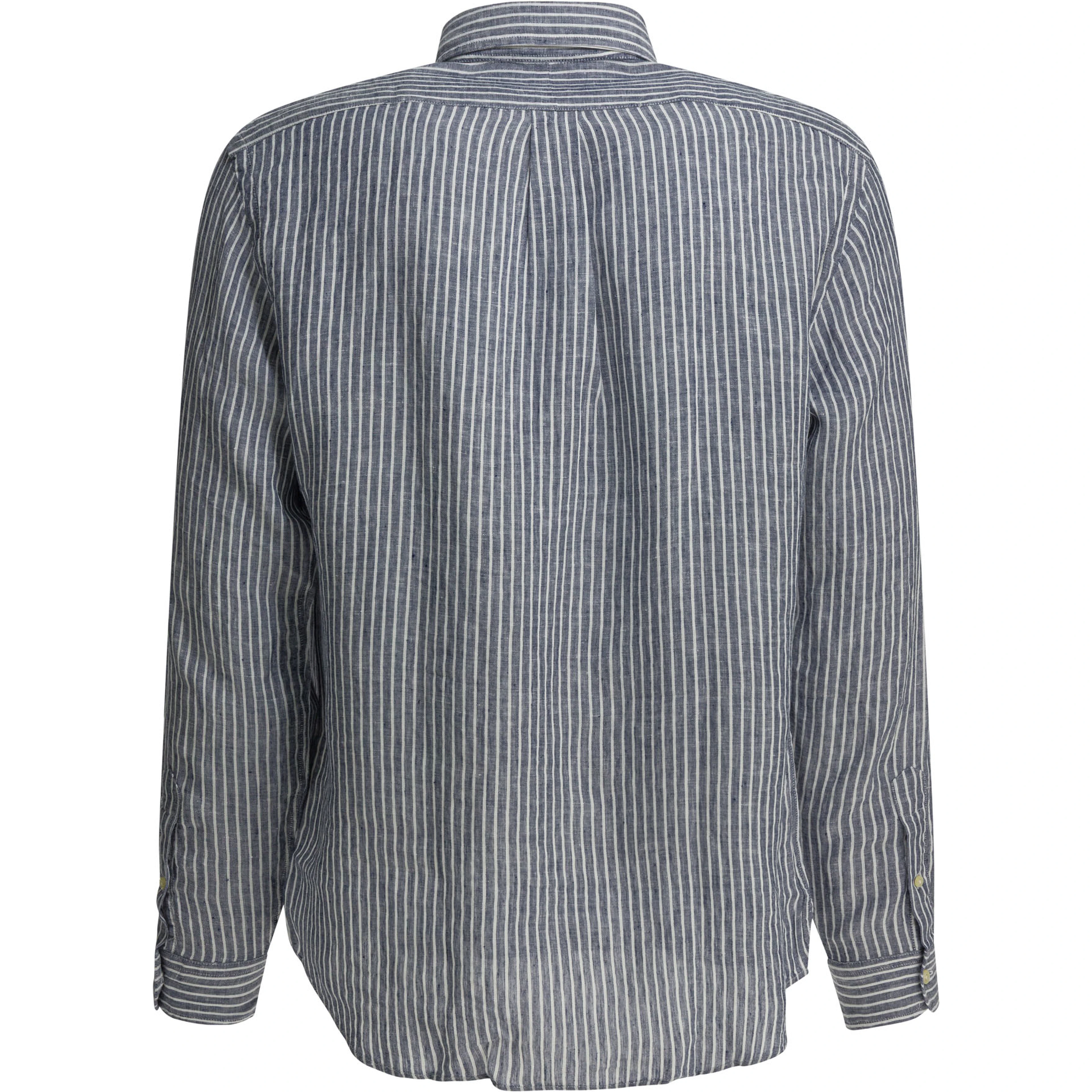 Custom-fit casual shirt with logo