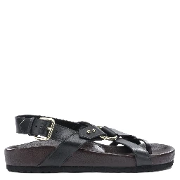 "Mexico" leather sandals