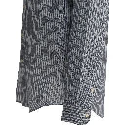 Custom-fit casual shirt with logo