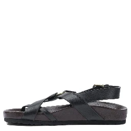 "Mexico" leather sandals