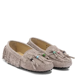 "Emily" suede loafers