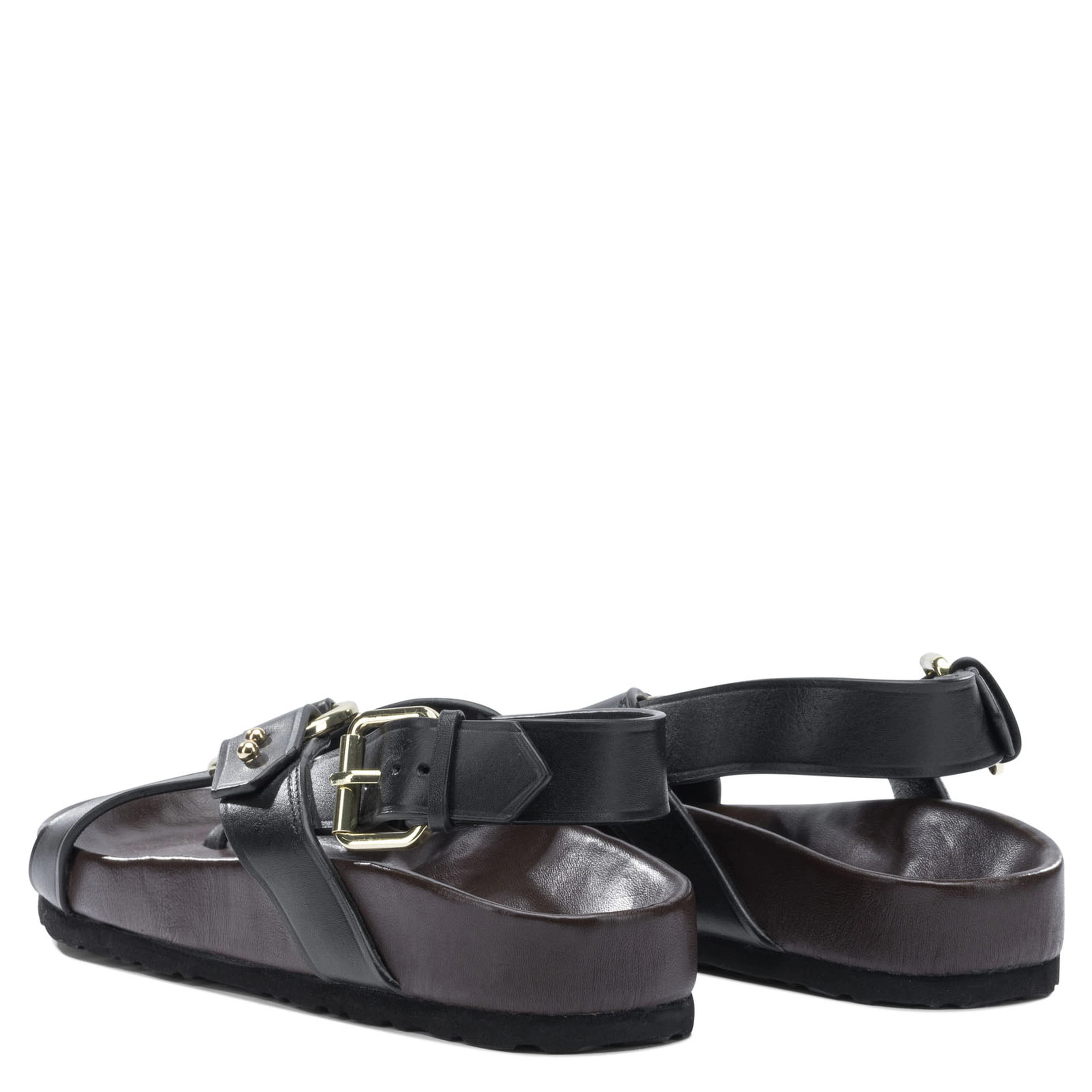 "Mexico" leather sandals