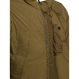 "Tech 2Way" short down jacket