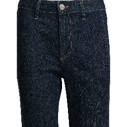 "Used Linen" straight leg jeans