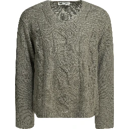 V-neck sweater