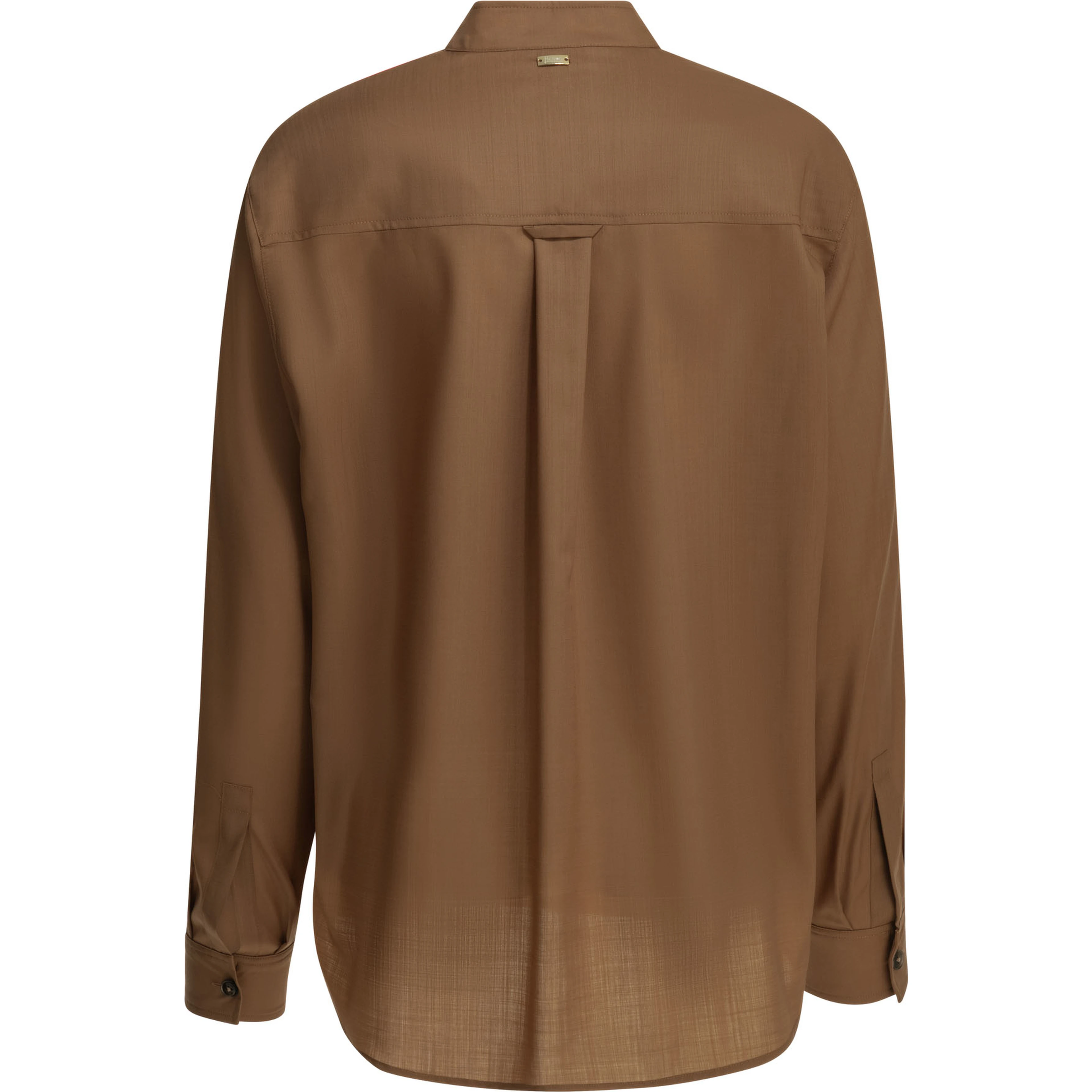 Virgin wool casual shirt