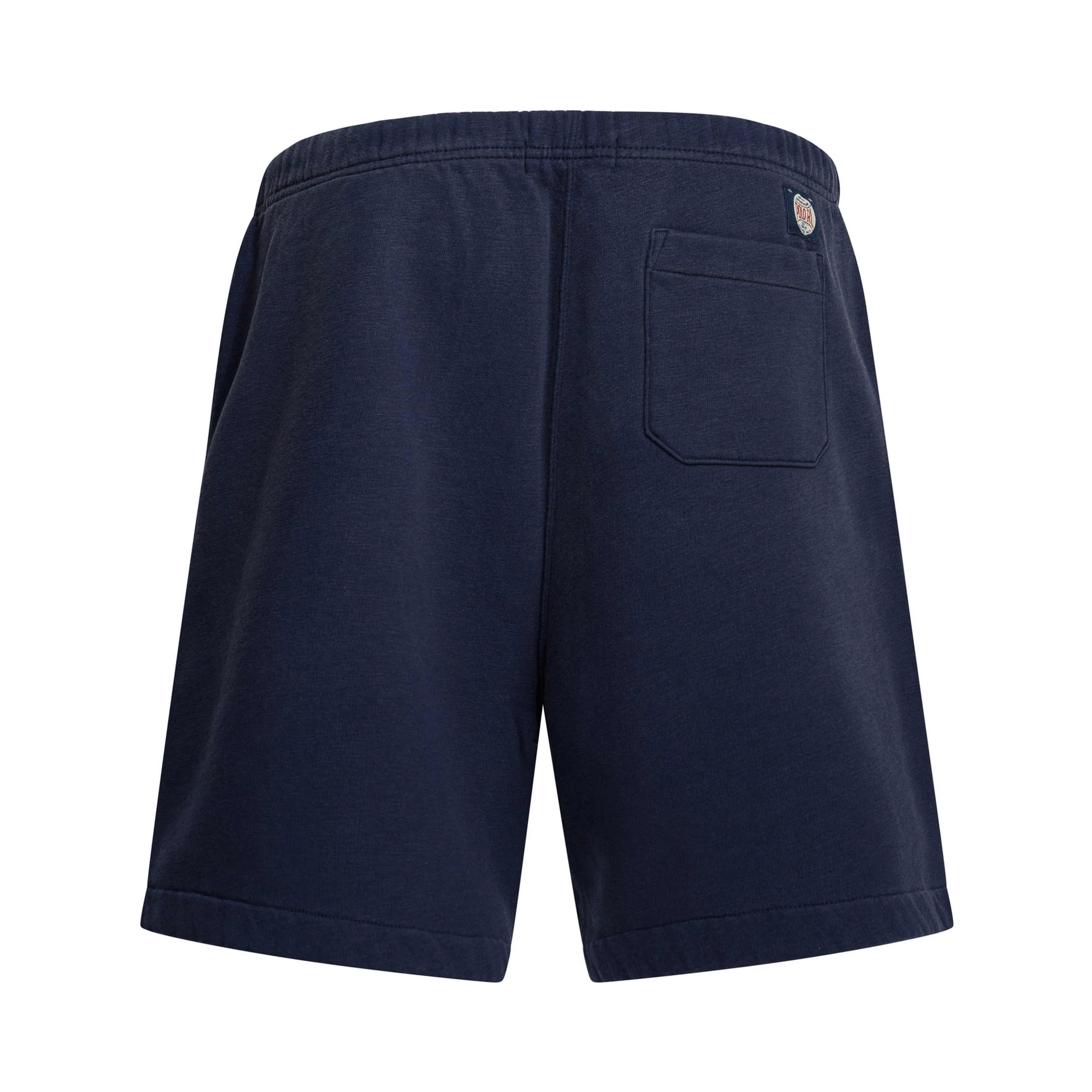 Overalls shorts with logo