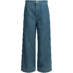 Wide leg jeans