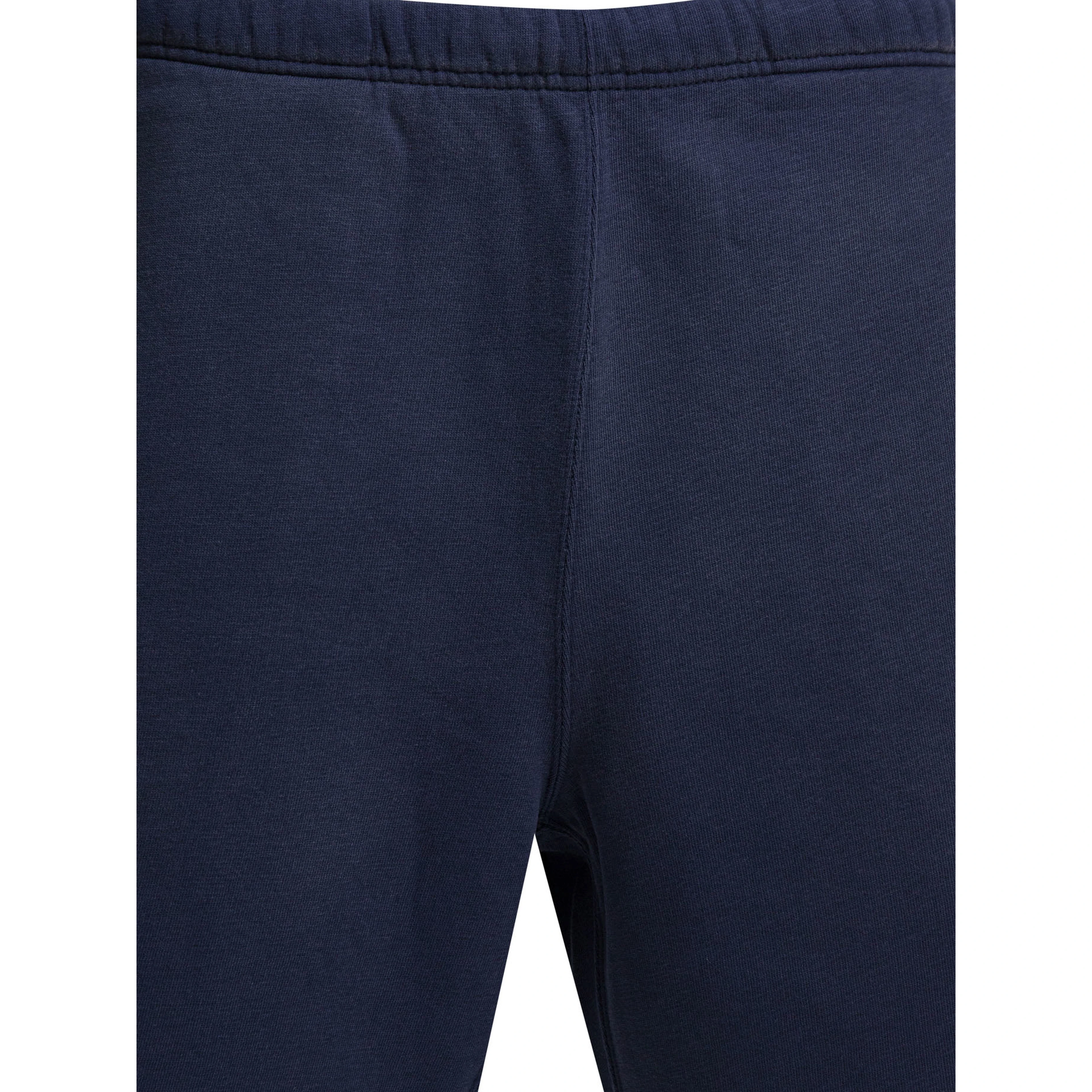 Overalls shorts with logo