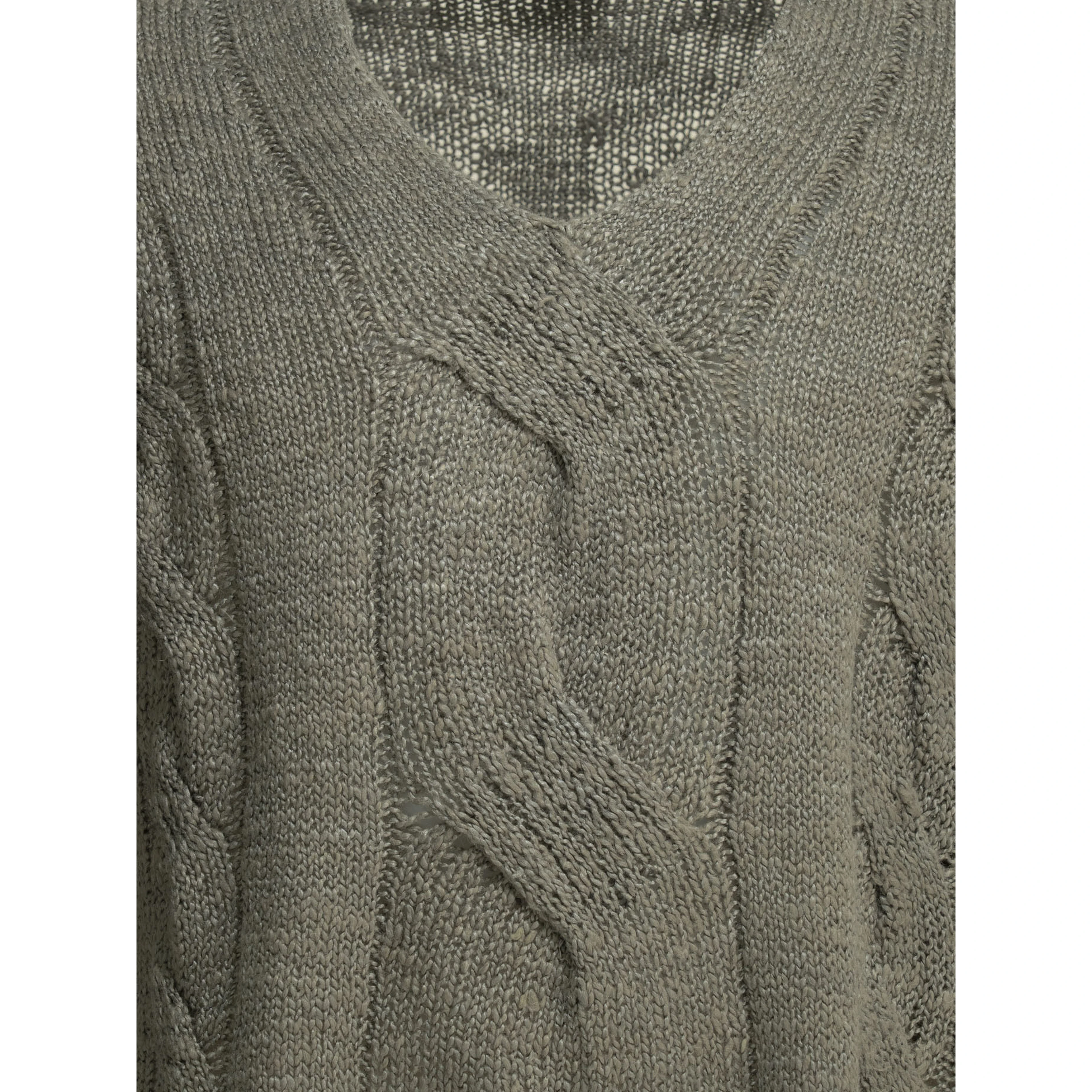 V-neck sweater