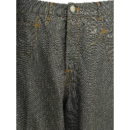 Casual pinstripe pants