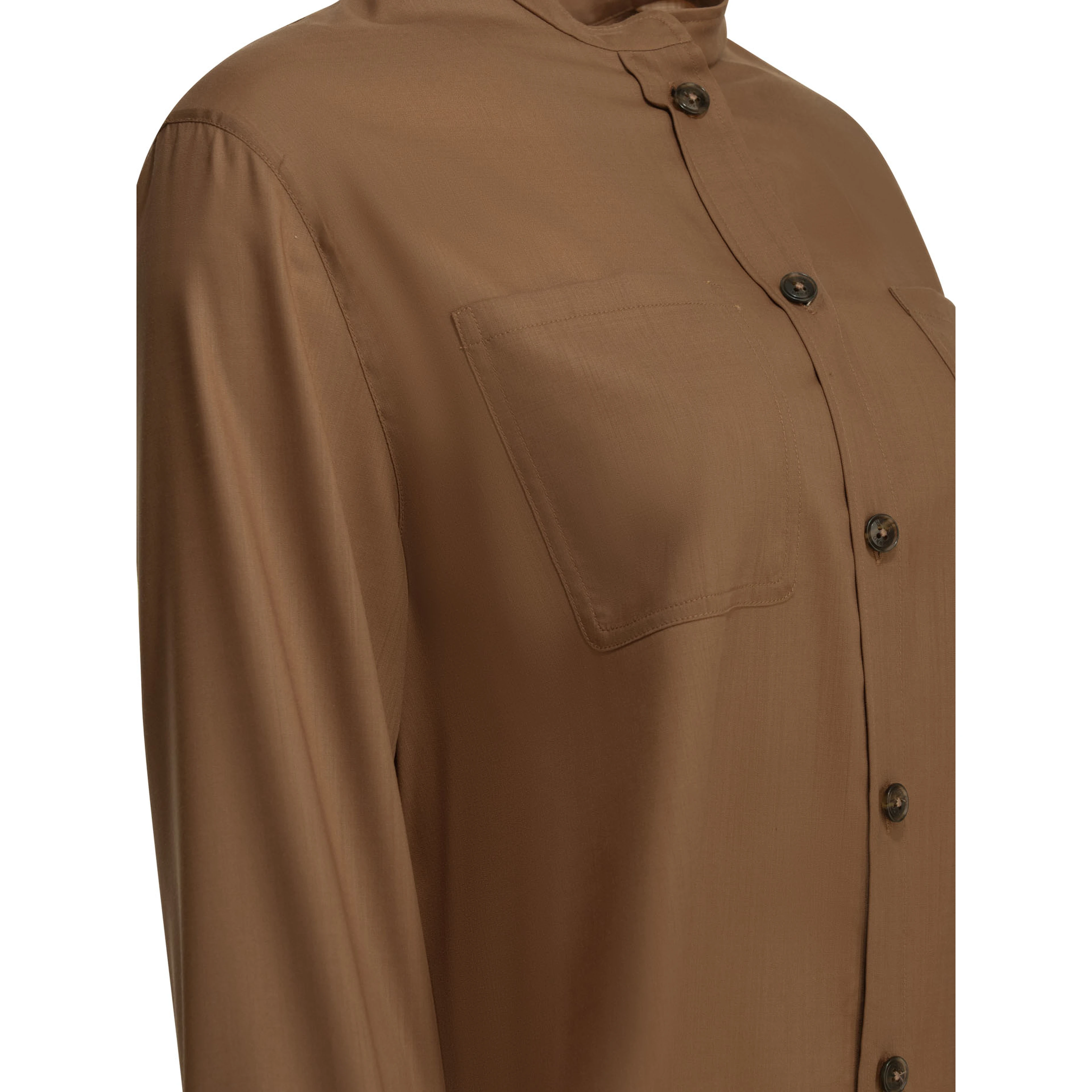 Virgin wool casual shirt