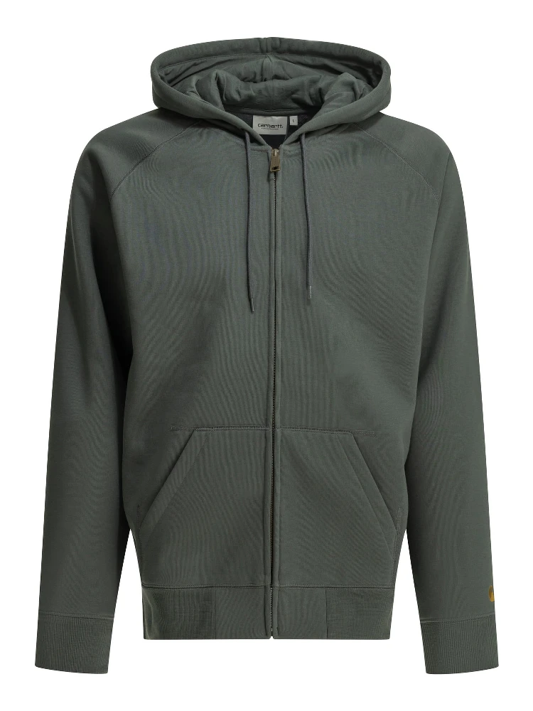"Hooded Chase" Zip Sweatshirt