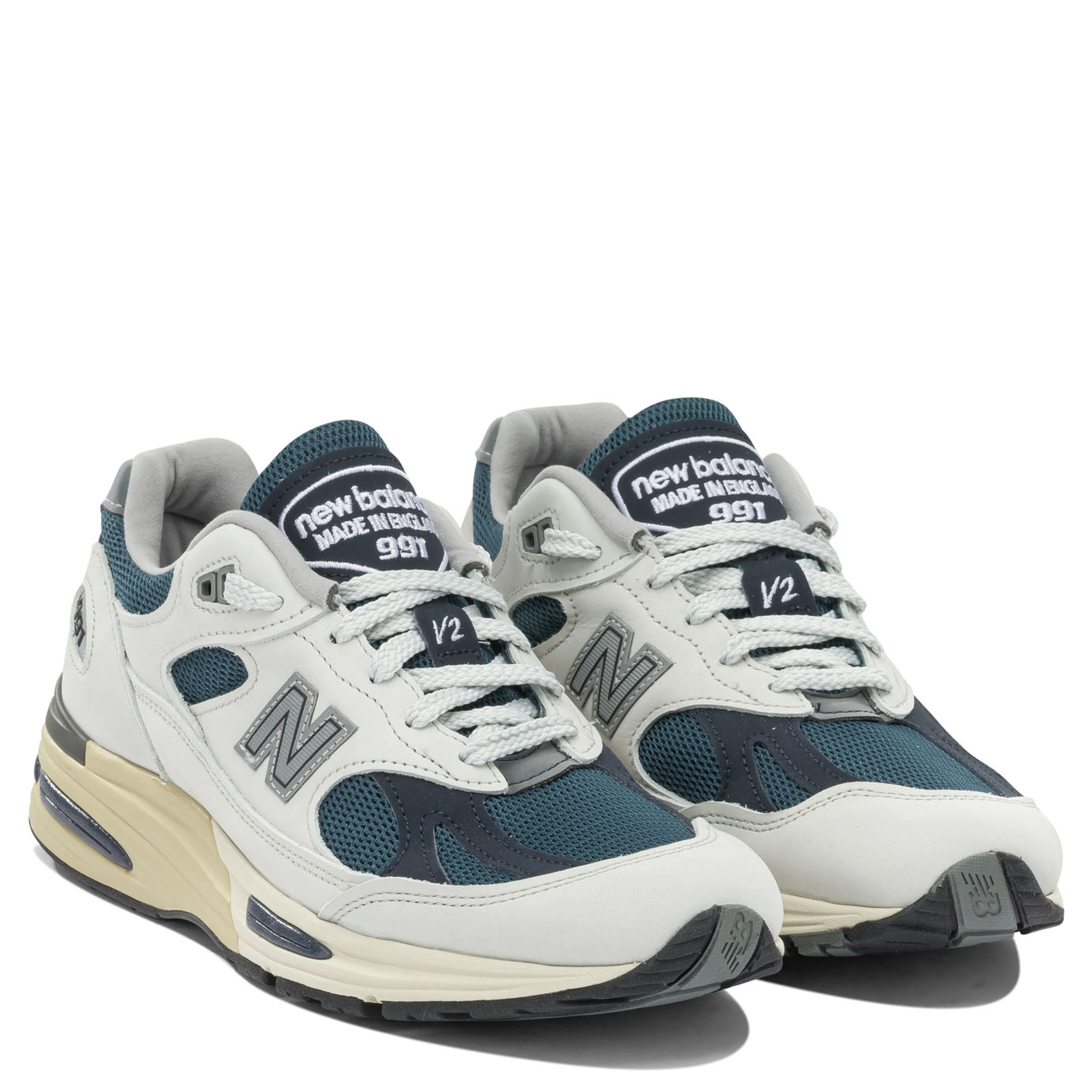 "Made in UK 991v2" Low-top sneakers