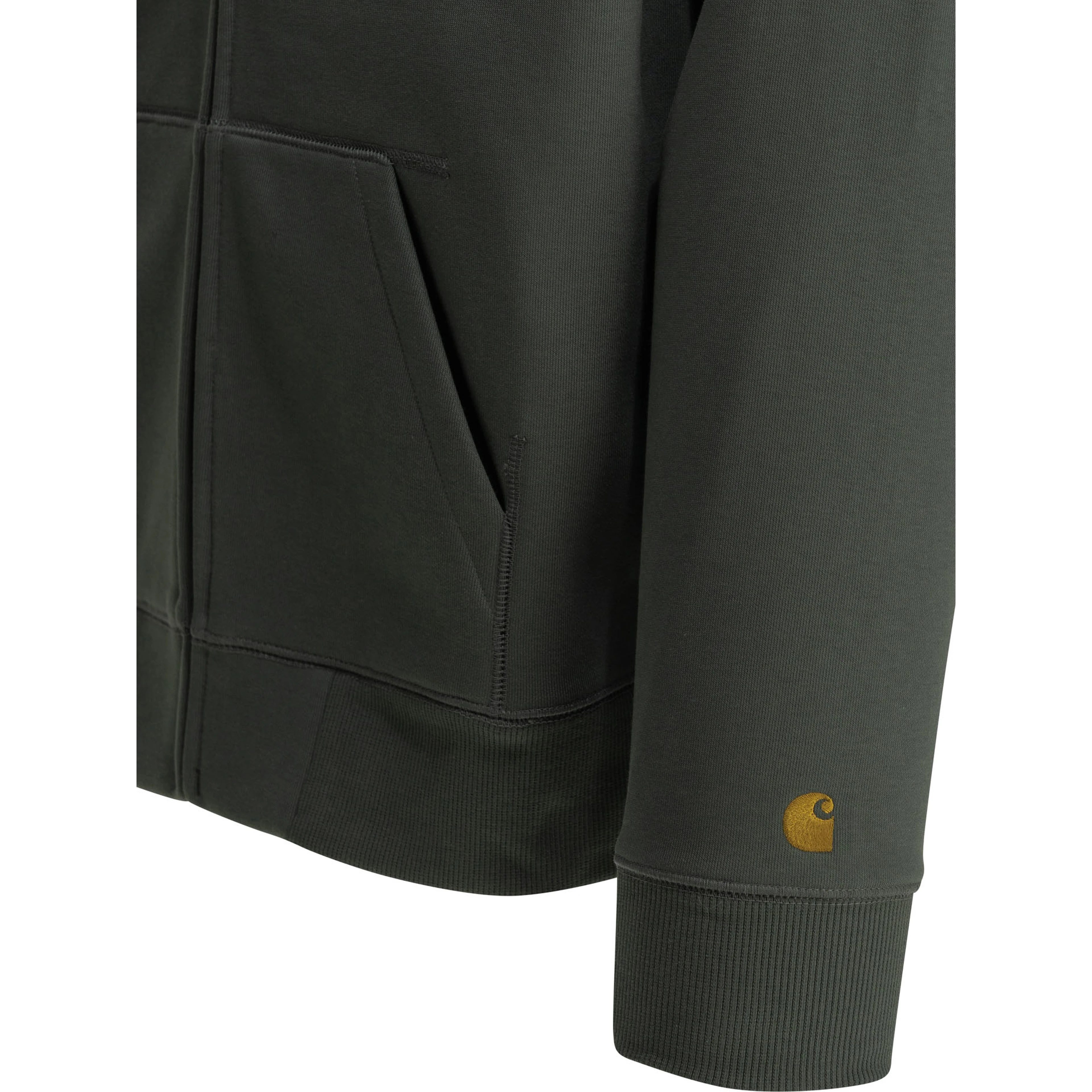 "Hooded Chase" Zip Sweatshirt