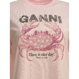 "Crab" crewneck T-shirt