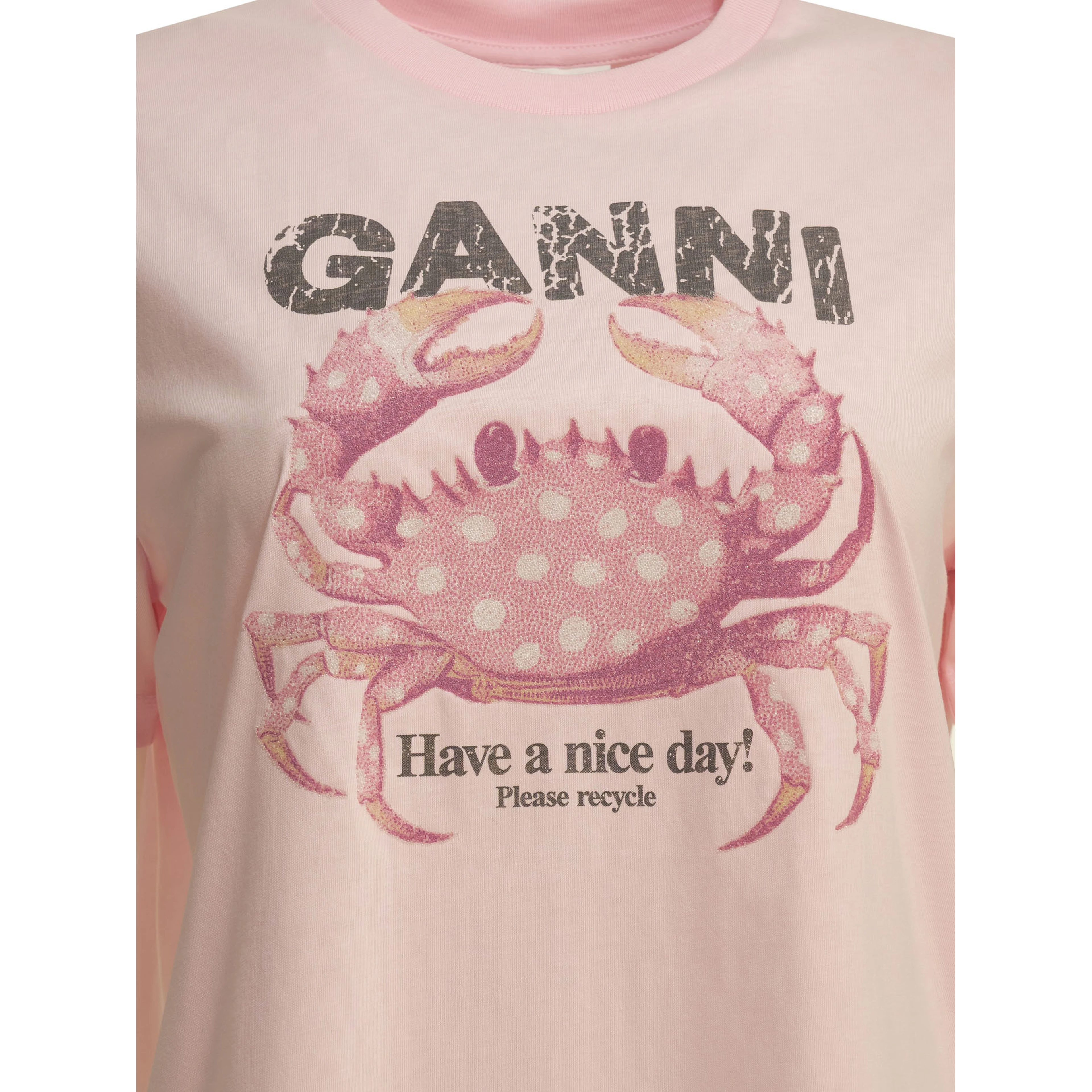 "Crab" crewneck T-shirt