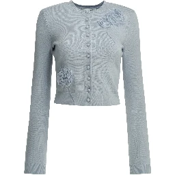 Embroidered cardigan
