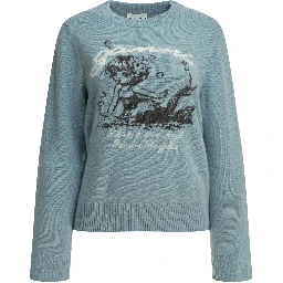"Mermaid" Crew-neck sweater