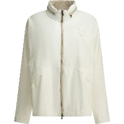 Raincoat with logo