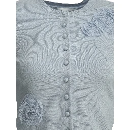 Embroidered cardigan