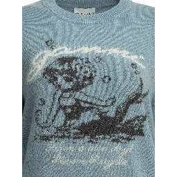 "Mermaid" Crew-neck sweater