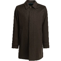 Long coat made of pure cashmere