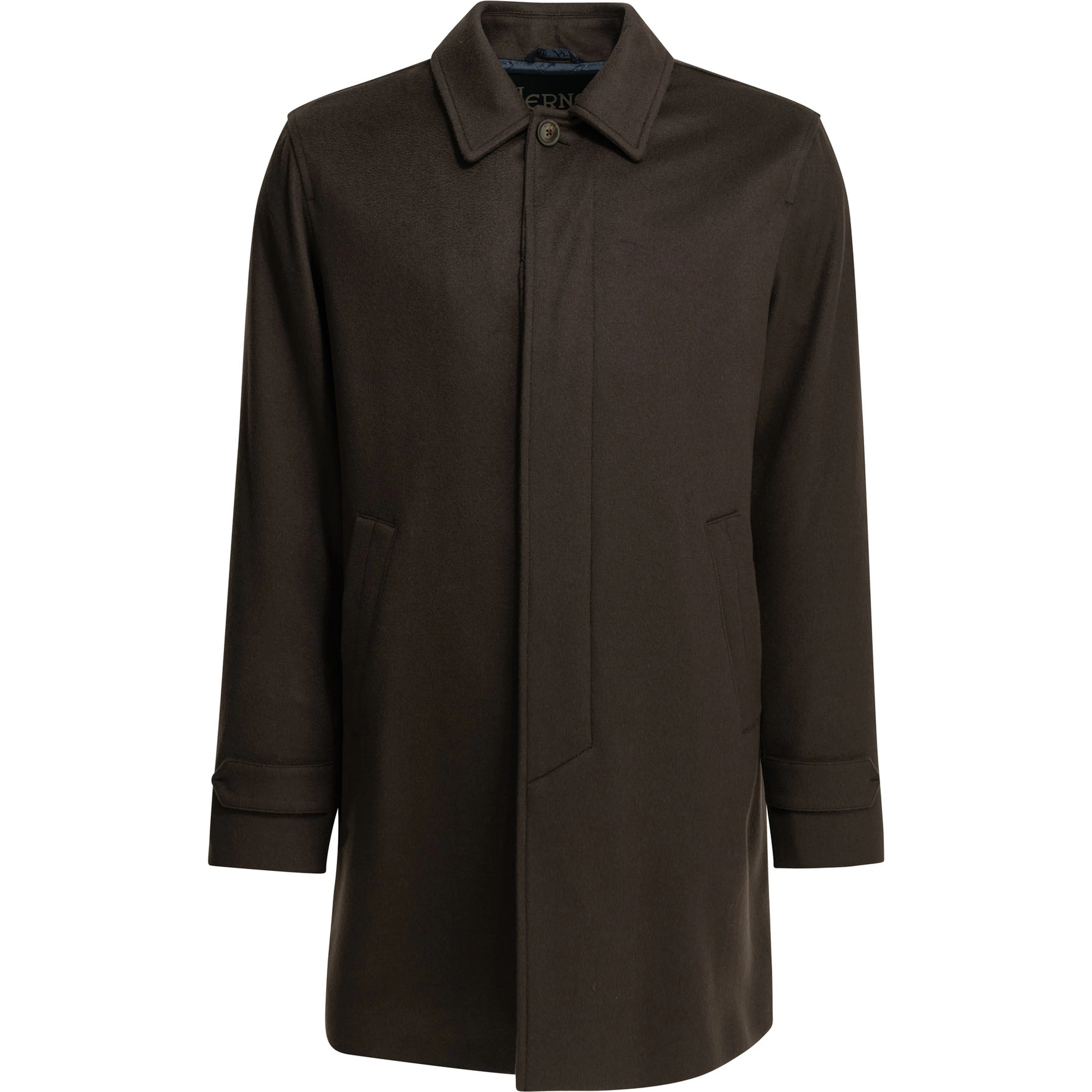 Long coat made of pure cashmere