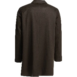 Long coat made of pure cashmere