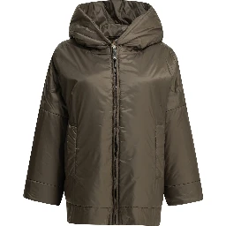 Water-repellent padded jacket