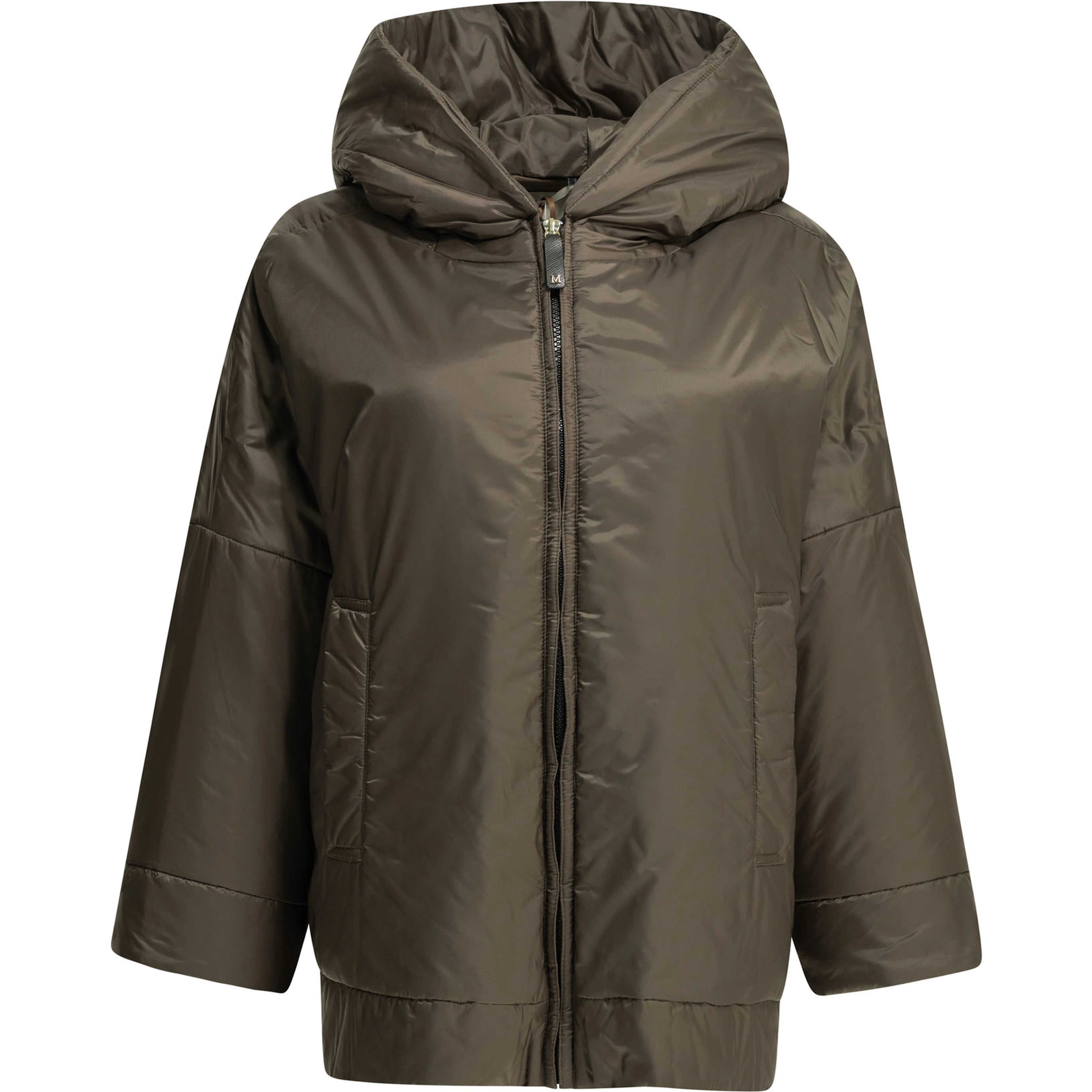 Water-repellent padded jacket