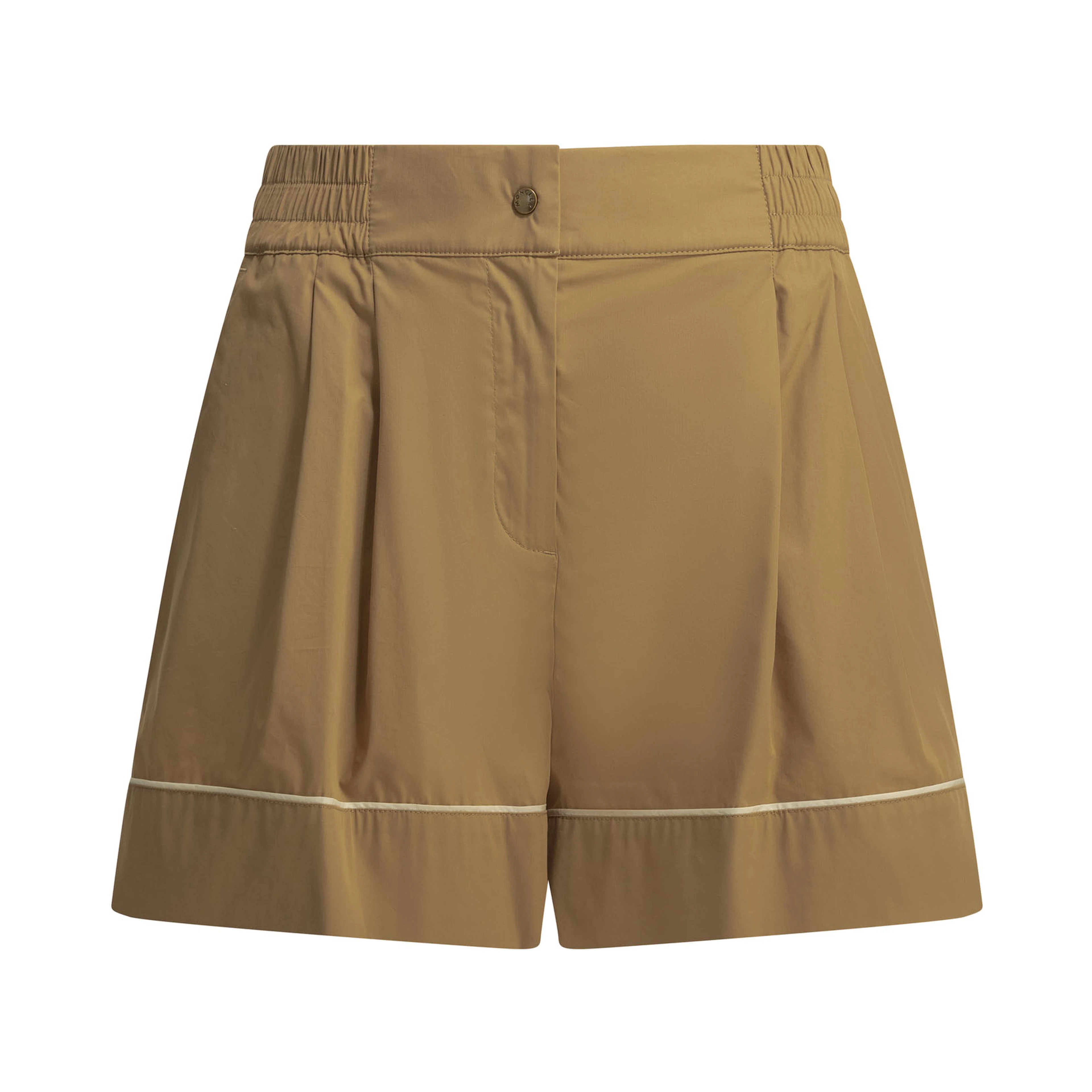 Utility shorts with reverse logo