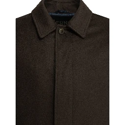 Long coat made of pure cashmere
