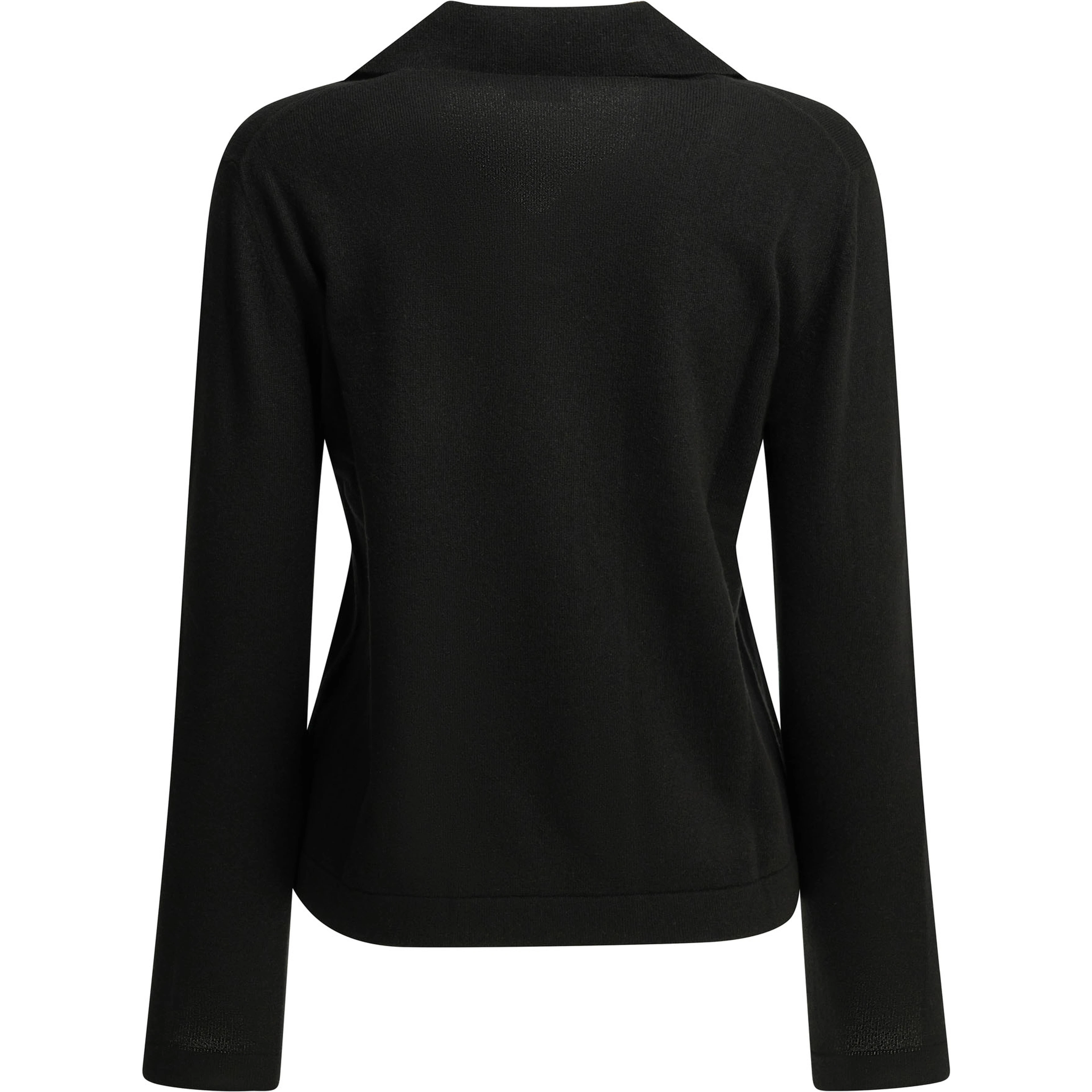 Cashmere polo sweater