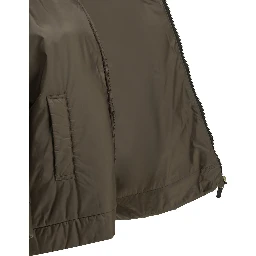 Water-repellent padded jacket