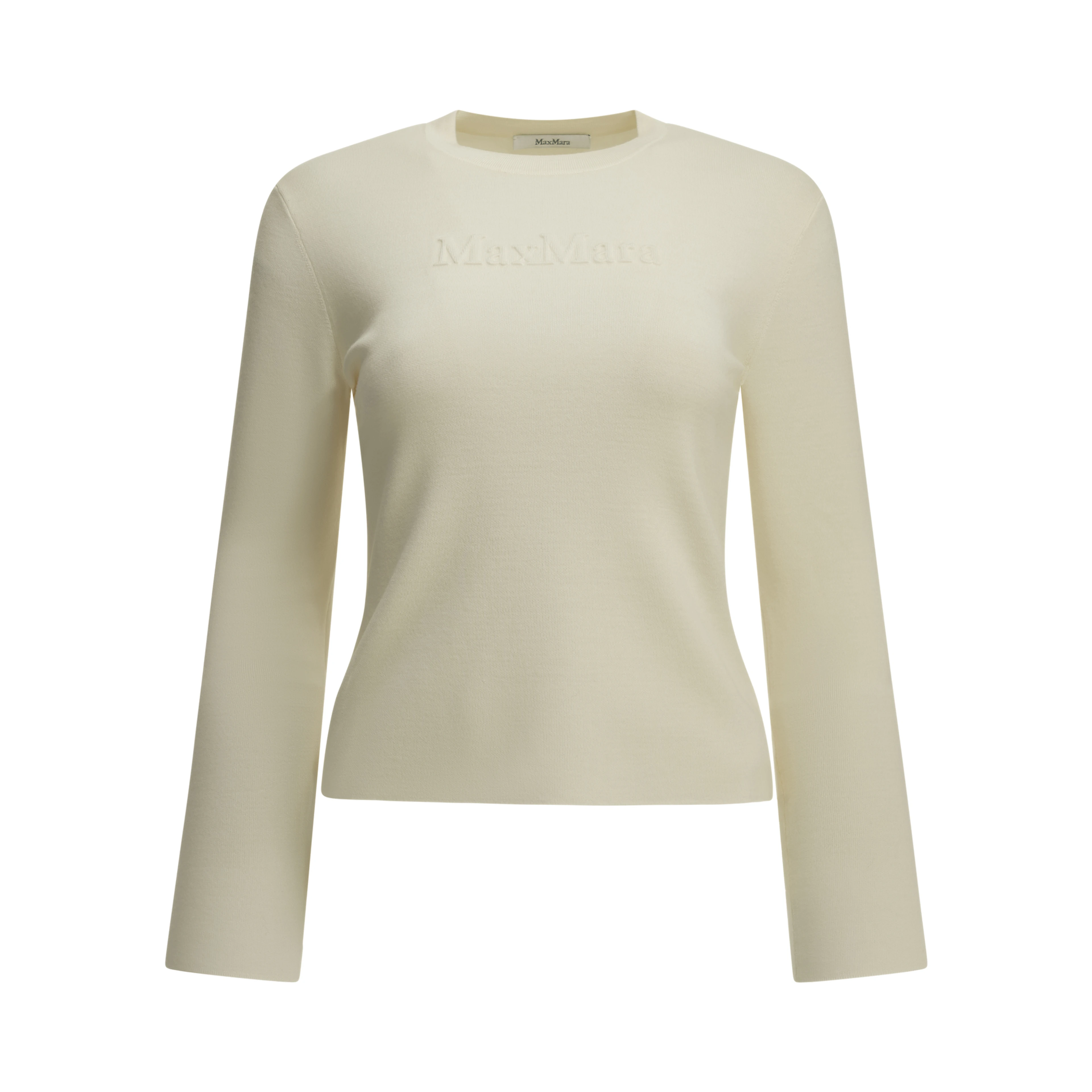 Round-neck T-shirt made of virgin wool