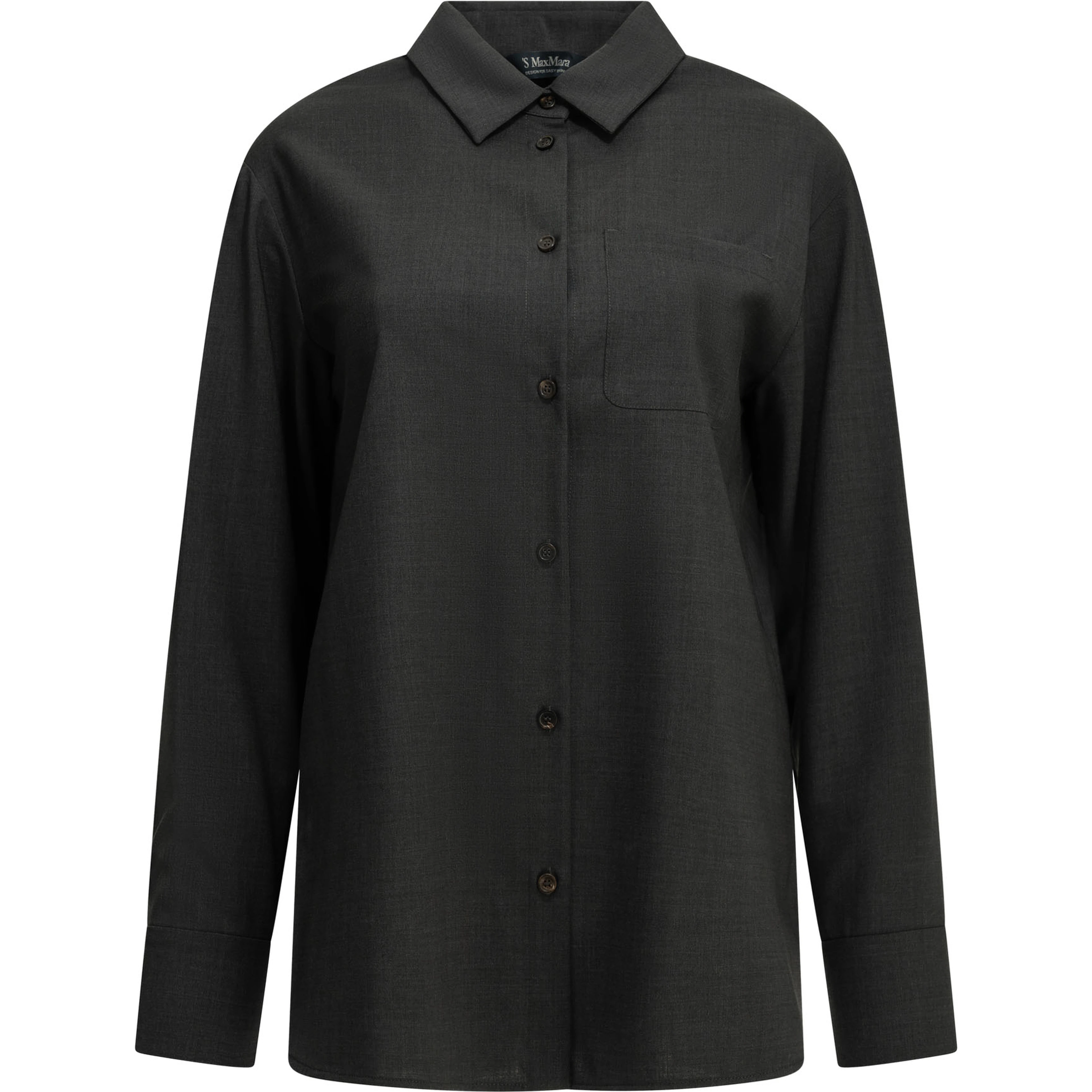 Casual shirt made of virgin wool