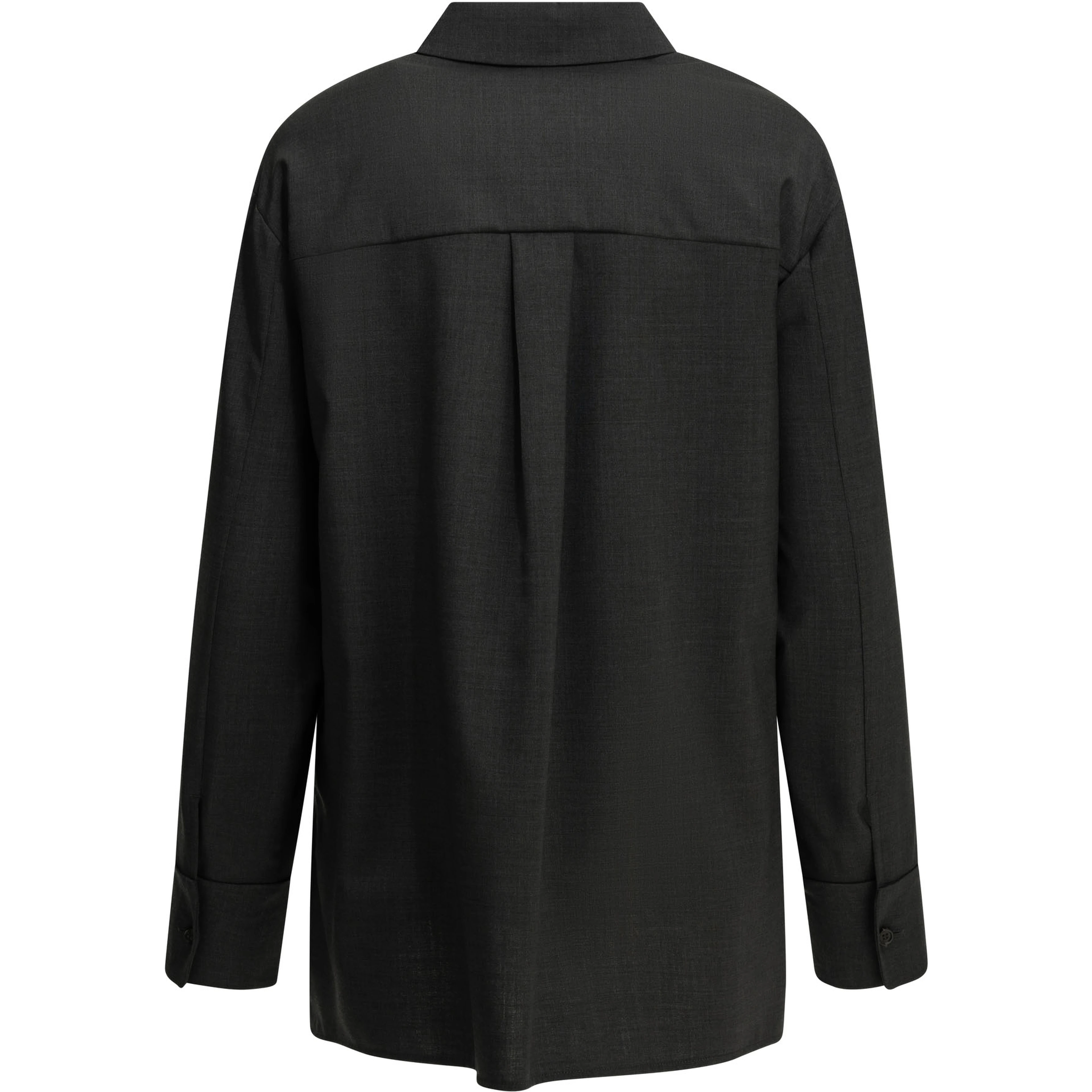 Casual shirt made of virgin wool