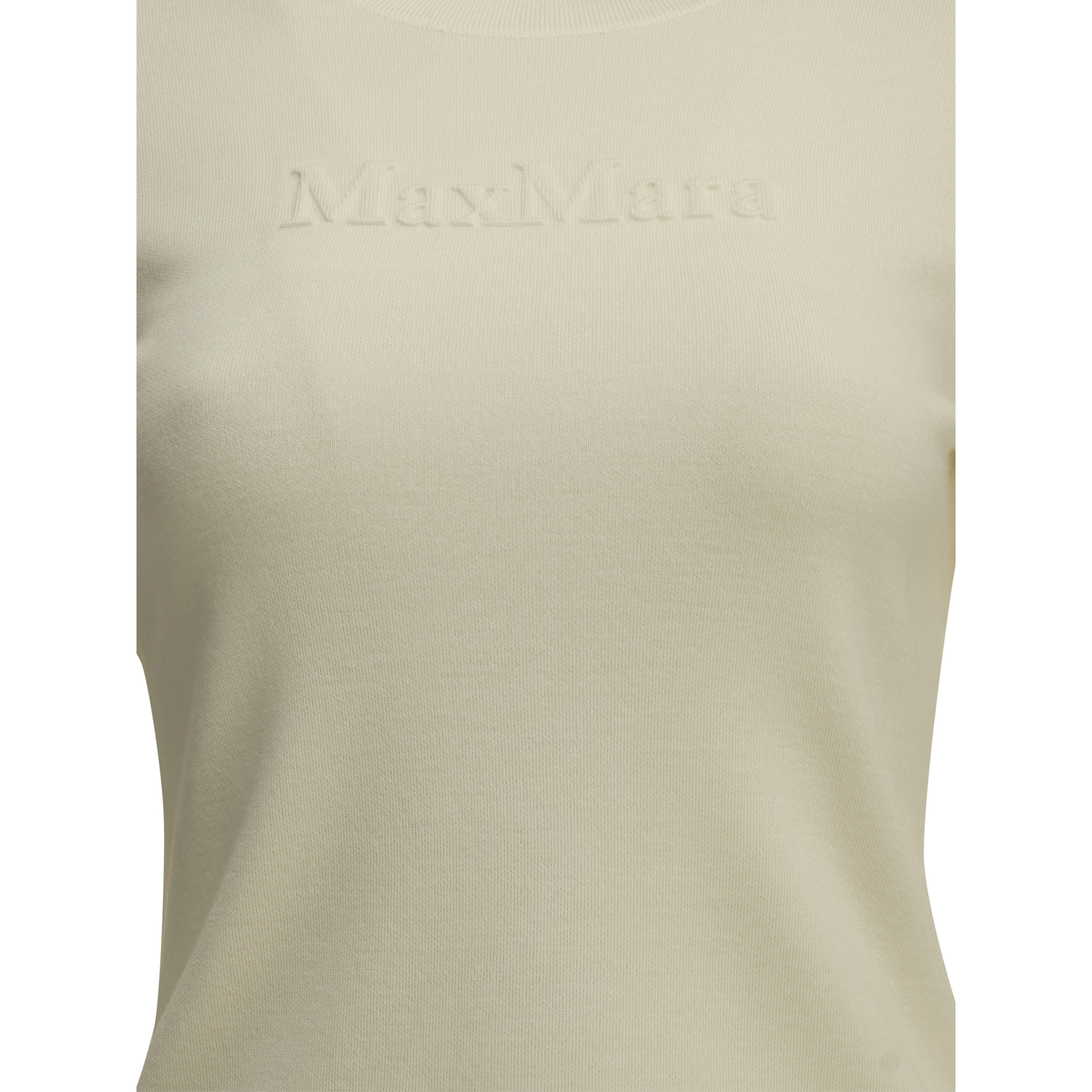 Round-neck T-shirt made of virgin wool