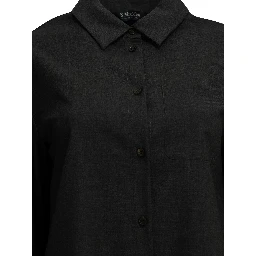 Casual shirt made of virgin wool