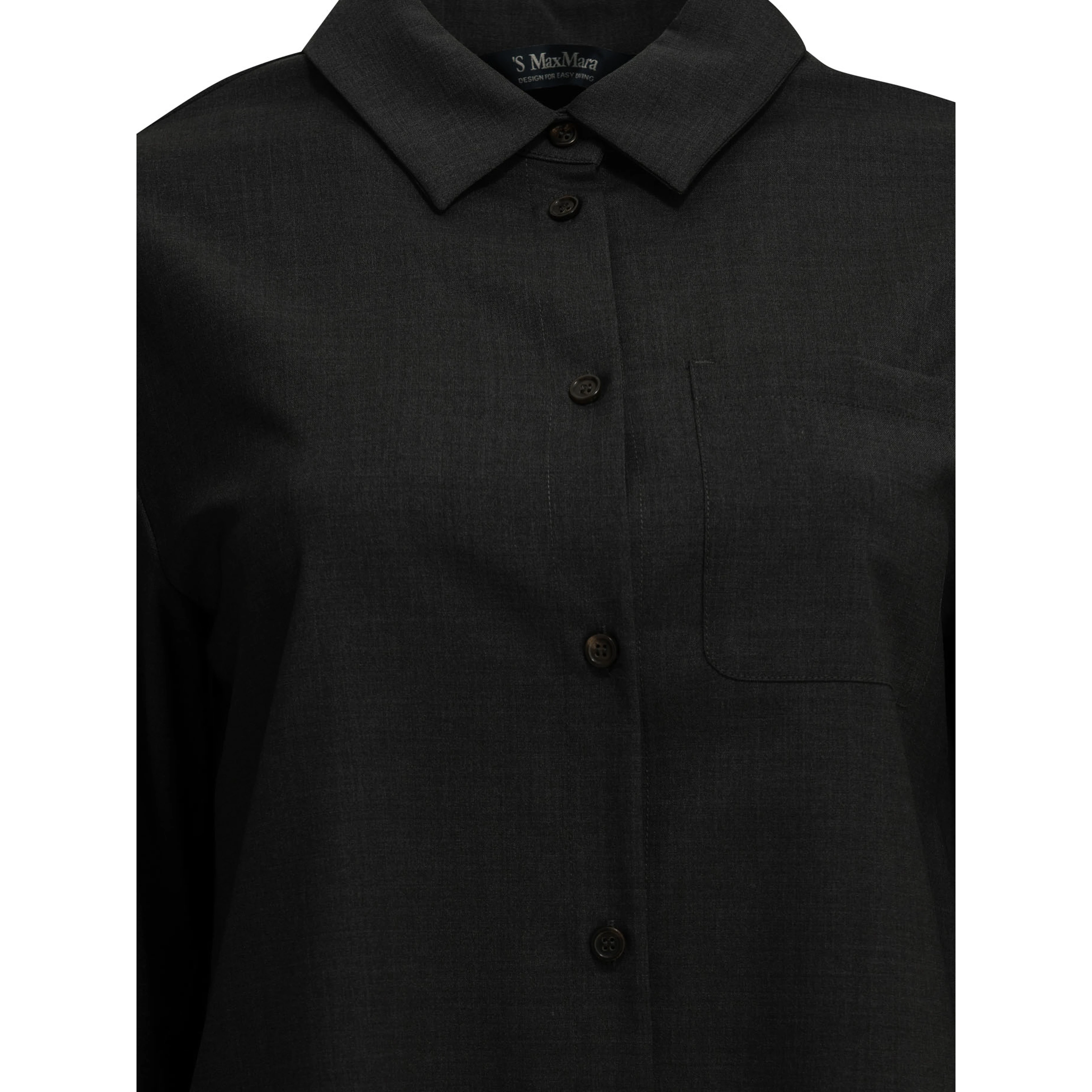 Casual shirt made of virgin wool