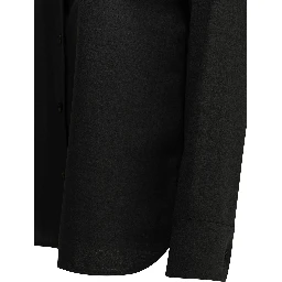 Casual shirt made of virgin wool