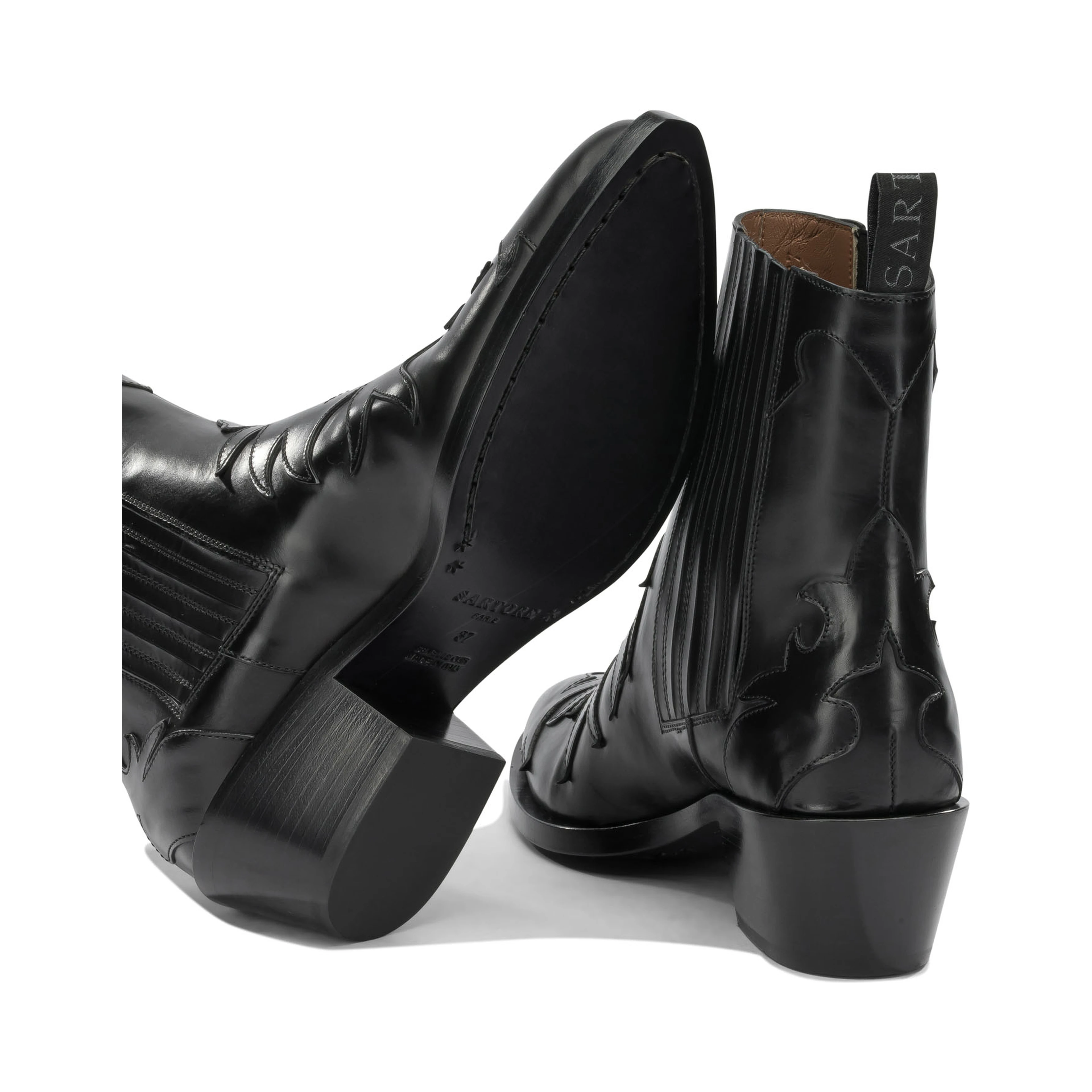 "Parma 45 MM" Cowboy Ankle Boots