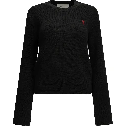 "Ami de Coeur" Crew-Neck Sweater