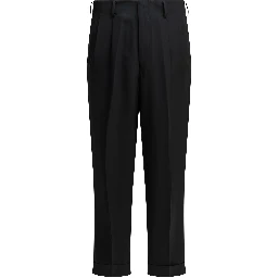 Tailored pants made of wool blend