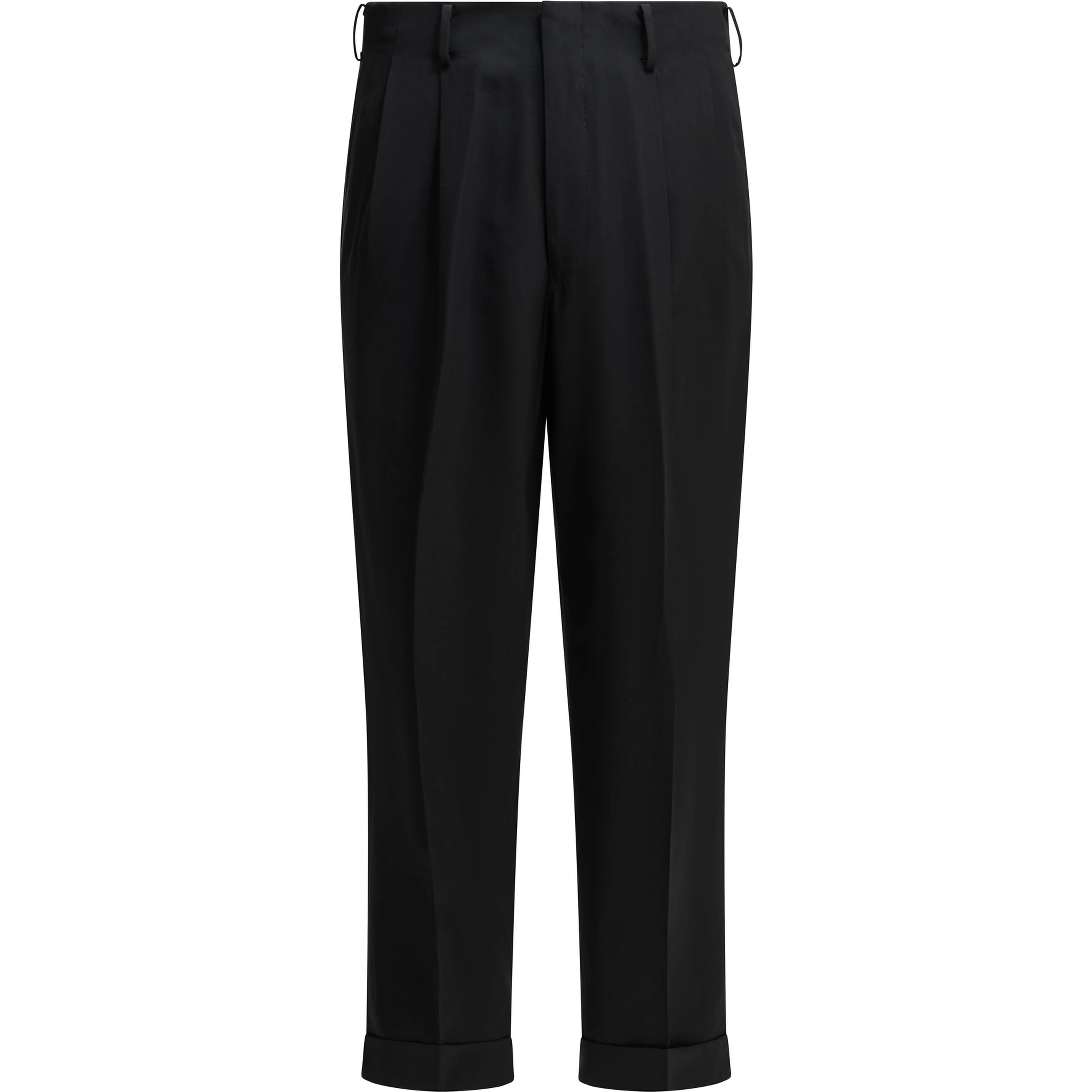 Tailored pants made of wool blend