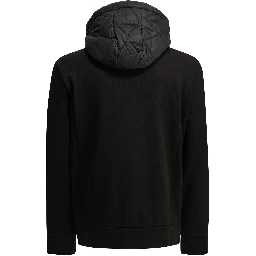 Quilted Zip-Up Sweatshirt